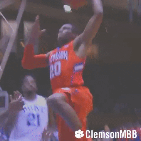 College Football Dunk GIF by Clemson Tigers