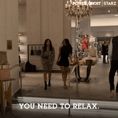 Starz You Need To Relax GIF by Power Book II: Ghost