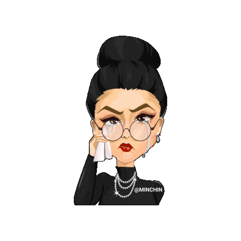 Sad Crying Sticker