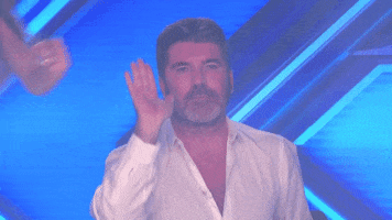 excited simon cowell GIF by The X Factor