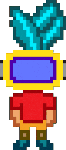 Pixel Advertising Sticker by spMAKE