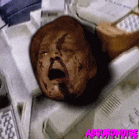 pamela voorhees horror GIF by absurdnoise