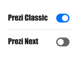 Prezibase present change switch toggle GIF
