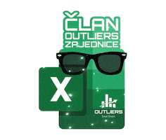 Outliers Sticker by Excel Grasic