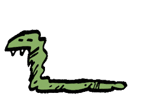 Snake Grow Sticker