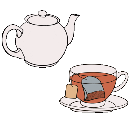 Tea Time Maldives Sticker
