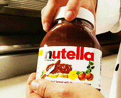 chocolate nutella GIF
