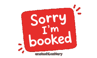 Sorry Im Booked Sticker