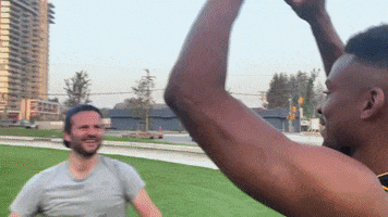 High Five Physical Education GIF by socialbynm