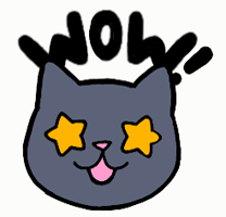 Cat Wow GIF by ruillu