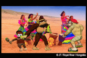 Happy Donkey Kong GIF by Royalrivermusik