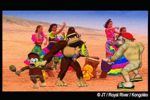 Happy Donkey Kong GIF by Royalrivermusik