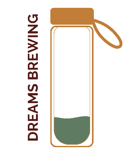 Brewing Dreams Sticker