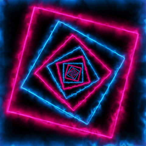 Pink Glow GIF by Feliks Tomasz Konczakowski