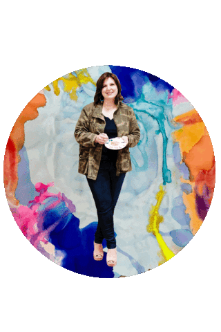 Artist Painting Sticker by ALG Collective