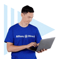 Work Computer GIF by Allianz Direct