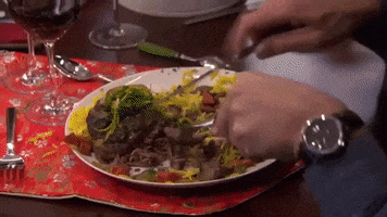 The Office Thanksgiving Dinner Soft Teeth GIF