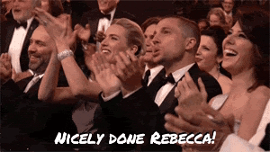 hyperise clapping applause well done rebecca GIF