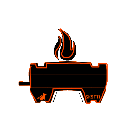 Skotti Grill Sticker