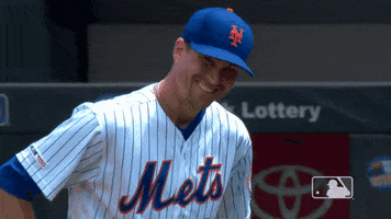 Ny Mets Reaction GIF by New York Mets