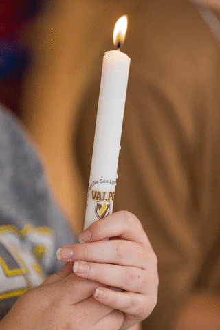 Candle Focus GIF by Valparaiso University