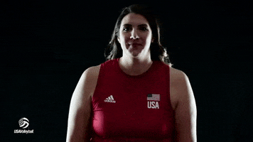 No Way Smile GIF by USA Volleyball