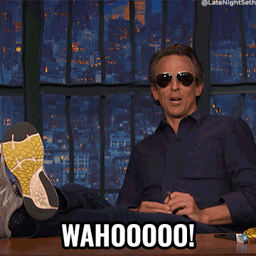 Excited Lets Go GIF by Late Night with Seth Meyers