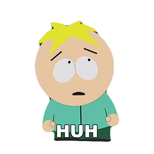 Butters Scotch What Sticker by South Park for iOS & Android GIPHY