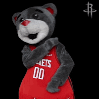 Teddy Bear Basketball GIF by Houston Rockets