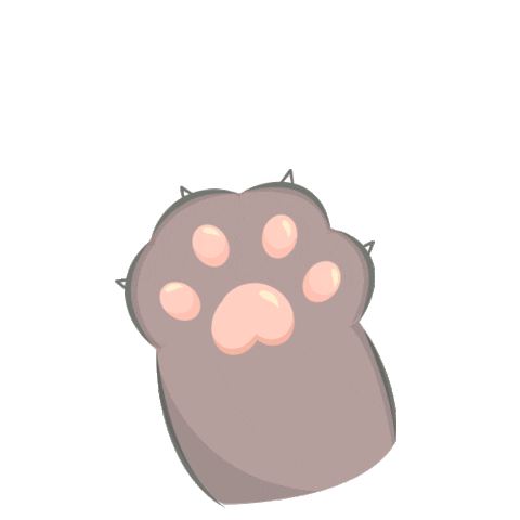 Kawaii Cat Cute Paw GIF