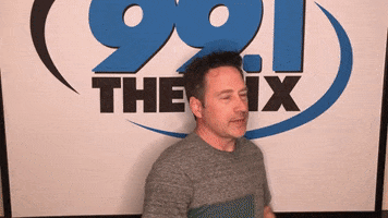 You Should Be Ashamed Radio Station GIF by 99.1 The Mix