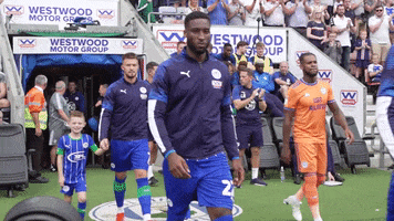 Chey Dunkley Wink GIF by Wigan Athletic