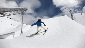 High Five Skiing GIF by MOODMAN