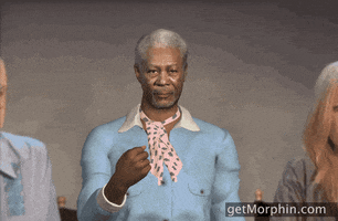 Happy Morgan Freeman GIF by Morphin