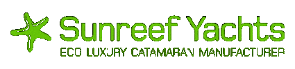 Electriccatamaran Sticker by Sunreef Yachts