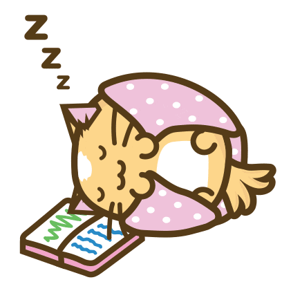 Sleepy Cat GIF by Fuzzballs