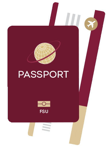 Florida State Study Abroad Sticker by FSUIP