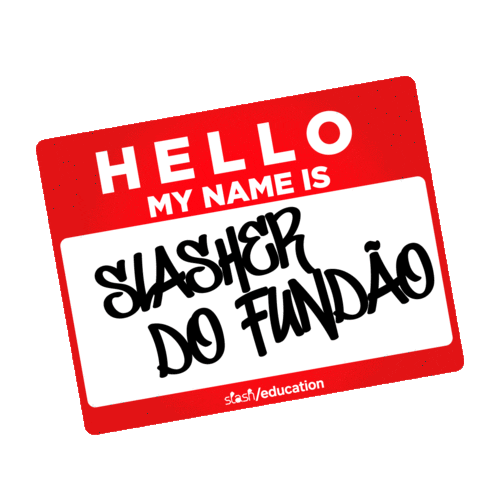 Slash/Education Sticker