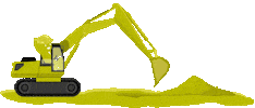 Builder Excavator Sticker by hspsoftware