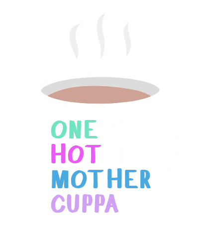 Coffee Tea Sticker by thepositivebirthcompany