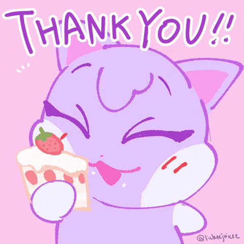 Cat Thank You GIF