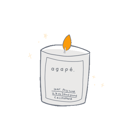 Home California Sticker by Shop Agapé Candles