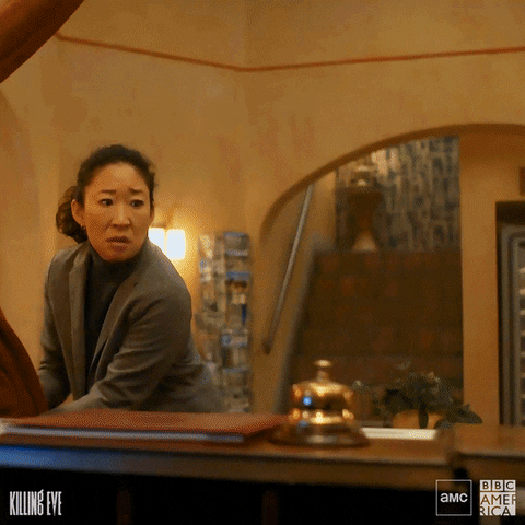 killing eve bell GIF by BBC America