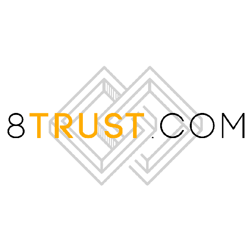 8 Trust Sticker