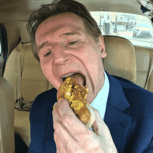 Liam Neeson Eating GIF by The Naked Gun Movie