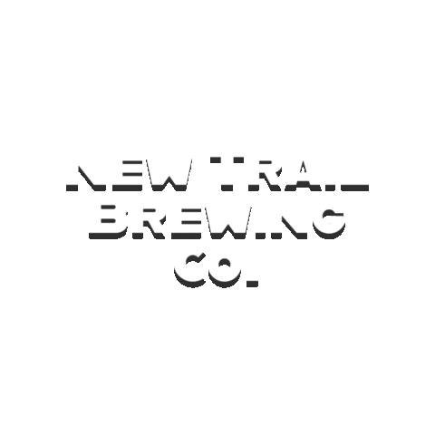 Craft Beer Sticker by New Trail Brewing