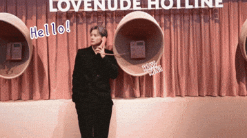 Number Hello GIF