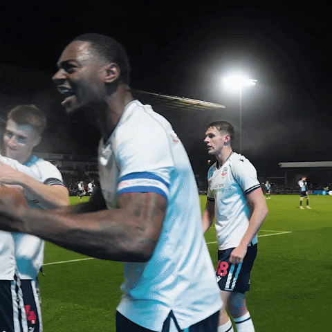 Celebration Fist Pump GIF by Bolton Wanderers FC