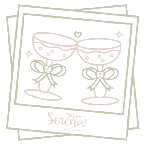 Celebrating Sticker by Serena