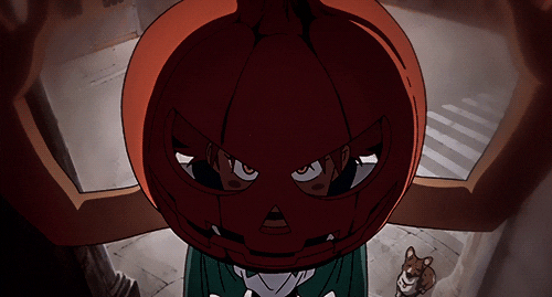 Image result for halloween anime gif